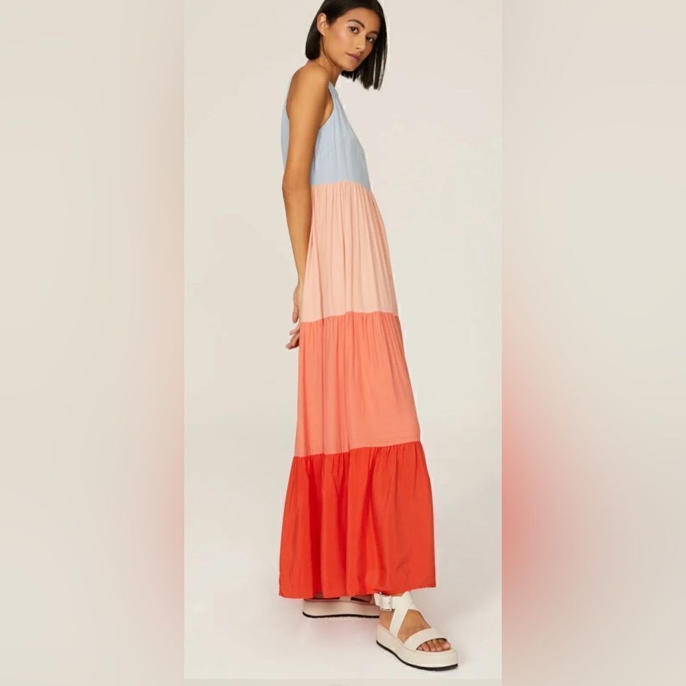 Essentiel Antwerp Bente Colorblock Maxi Size 8